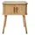 CaliCosy Nachtschrank Vintage 35 x 35 x 58,5 cm Braun