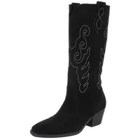 Ital-Design Cowboyboots Damen Schwarz 37