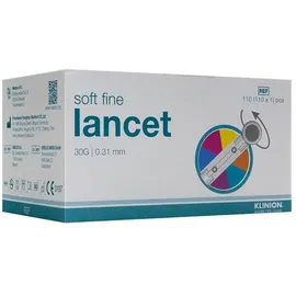 Mediq Deutschland GmbH Klinion Soft fine colour Lanzetten 30 G