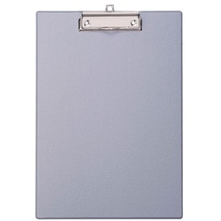 MAUL Klemmbrett A4 / C4 »Classic« silber, 23x32 cm