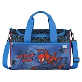 Scooli Sporttasche Marvel Spider Man blau 23 x 35 x 16 cm