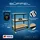 Proregal Kommissionierwagen BÜFFEL Fahrbares Kommissionierregal 100x90x50cm 3 Ebenen Fachlast 50kg 4 Lenkrollen, davon 2 mit Feststellbremse Schwarz, Metall, 90x100x50 cm, Freizeit, Heimwerken, Werkstatt, Schwerlastregale