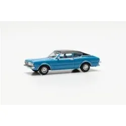 HERPA 023399-002 1:87 Ford Taunus 1600 Coupé (Knudsen), himmelblau