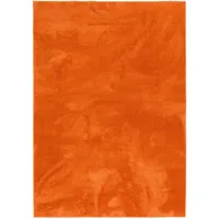 Pergamon Luxus Super Soft Hochflor Langflor Teppich Silky Orange,