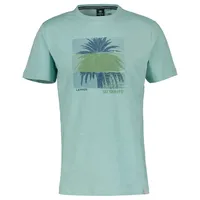 LERROS T-Shirt LERROS T-Shirt mit Fotoprint grün 3XL
