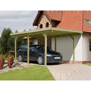 deltagartenh Einzelcarport mit PVC-Dach 3,00 x 5,00 m kdi
