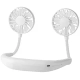Kompakter Und Persönlicher Tragbarer Ventilator, Wiederaufladbarer Mini-usb-nackenventilator, 3 Geschwindigkeitsstufen, Ideal Für Büro, Reisen Und Camping Im Freien.