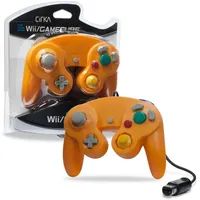 Cirka Kabelgebundener Controller Orange - Brandneu - Gamecube, Wii