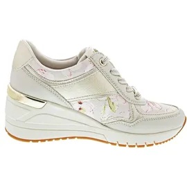 Marco Tozzi Sneaker Damen Weite E Beige/Cream Comb 39