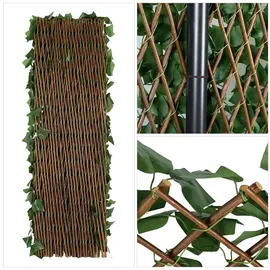 Sekey Sichtschutzmatte Weide 200 x 100 cm Braun