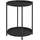Homcom Beistelltisch Schwarz Stahl 44 x 44 x 56 cm