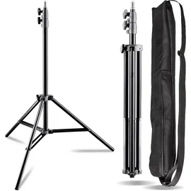 Wiltec Walimex pro AIR 200 200 cm, 4.50 kg), Lampenstativ, Schwarz