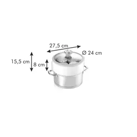 Tescoma Einkochset DELLA CASA 24 cm weiß