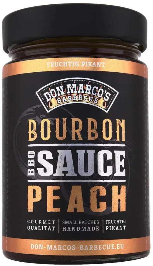 Don Marco's Bourbon Peach BBQ Sauce, 260ml