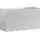 vidaXL Wagenmüllbehälter 204 x 77,5 x 115,5 cm silber