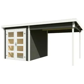 Lasita Maja Gartenhaus-Anbaudach Zambezi Anbau 250x 250 x 250 cm Beige