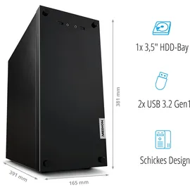 Medion Desktop-PC Intel Core i3 12100 4,3 GHz 8 GB RAM 512 GB SSD Win 11 Home