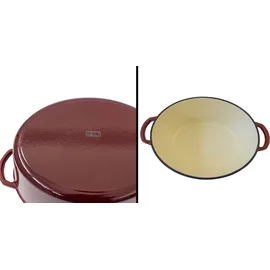 Kela Calido Bräter 36 x 29 cm oval rot