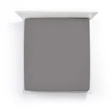 Formesse Spannbettlaken Bella Donna Jersey 120 x 200 - 130 x 220 cm grau