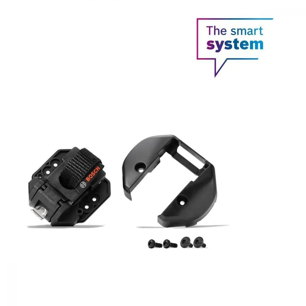 Bosch Montage-Kit PowerTube 500/625/750 horizontal, schlossseitig, axial  Perfekte Akkuhalterung für sichere E-Bike-Montage mit Bosch Smart System