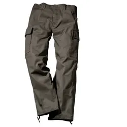 Herren Bundeswehr Moleskin-Hose (oliv), 50