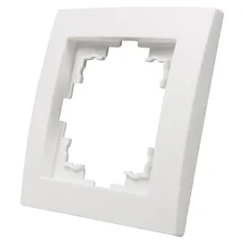 McPower Abdeckrahmen Flair 1-fach Weiß