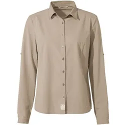VAUDE Damen Bluse Wo Rosemoor LS Shirt IV, linen, 36