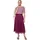 Zero Midirock Damen Lila 34