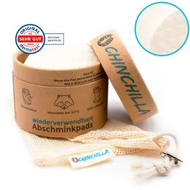 Chinchilla Abschminkpads waschbar, 10 Stück