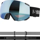 Salomon Radium Skibrille (Größe One Size, schwarz)