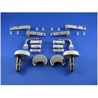 Geberit Set Scharniere für WC-Sitz 597003000 Romantik, Edelstahl