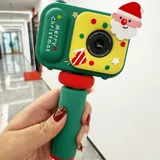 HOHOVYVY Kinder Kamera,1080P Weihnachtskamera Für Kinder - Videokamera Für Kinder Mit Dual(Green 32g)