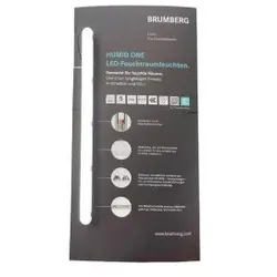 Brumberg 00091435 Aufsteller HUMID ONE, inklusive Leuchte 78012114, Anschlussleitung 3.000 mm mit