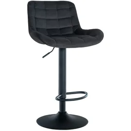 CLP Barhocker Tover schwarz/Samt