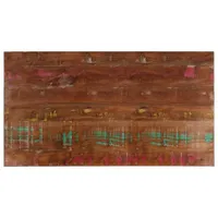 VidaXL Tischplatte 100x60x1,5 cm Rechteckig Altholz Massiv