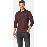 Babista Langarm-Poloshirt ZUPATERRI dunkelrot- 44/46