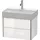 Duravit Waschtischunterschrank 2 Auszüge 58,4 x 39,7 x 39 cm Schwarz Hochglanz
