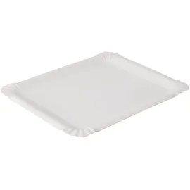 Papstar Pappteller eckig 16,5 cm x 20 cm 250 St. Weiß