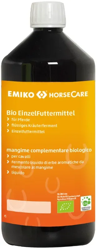 HorseCare Bio Einzelfuttermittel flüssig (1 Liter) - EMIKO