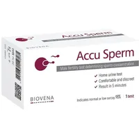 Biovena Health AccuSperm – Fruchtbarkeitstest für Männer 1 St