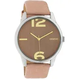 Oozoo Damenuhr Kroko Look Leder 40 mm C10376