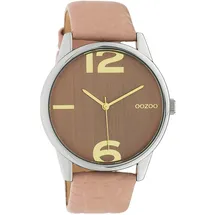 Oozoo Damenuhr Kroko Look Leder 40 mm C10376