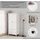 OTTO home Kleiderschrank Borkum 89 x 200 x 52 cm Weiß