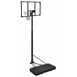 vidaXL Basketballständer Transparent 256-361 cm