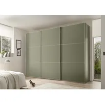 STAUD Schwebetürenschrank Includo 298 x 222 x 68 cm Grün/Weiß