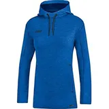 Damen Kapuzensweat Basics royal meliert 44