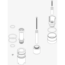 Herzbach MODUL7 Verlängerung 30mm 70.718001.1.09, Thermostat, 1 Verbraucher,