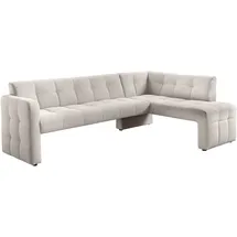 exxpo - sofa fashion Essbank EXXPO - SOFA FASHION "Barista, bequem und elegant, hohe Bodenfreiheit", beige, B:245cm H:83cm T:159cm, Sitzbänke, Essbank, Eckbank Barista bequem und elegant, hochwertige Detailverarbeitung