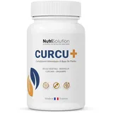 Curcu+ von NutriSolution I Boswellia, Kurkuma, Ingwer, pflanzliche HPMC-Kapseln I Fördert antioxidative Wirkung, Gelenkgesundheit und Verdauung I 60 Kapseln I 30 Tage Vorrat I Made in France