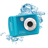 Aquapix W2024 'Splash' Unterwasserkamera, Wasserfest bis 3m, 2.4" Display, Auflösung bis 16 MP, 8X Digital-Zoom, 5MP Sensor, Blau